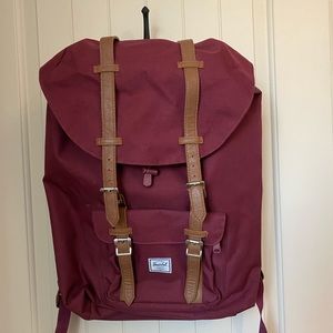 Burgundy Herschel Backpack (25L)